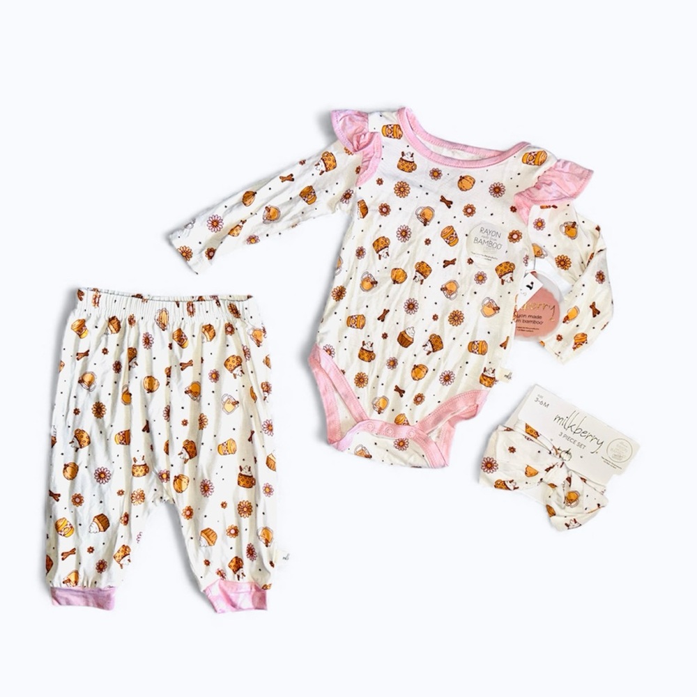 New Milkberry 3pc Set